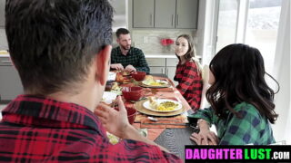 Part 1 of Best Friends Stepdads Team up And Put on A Nice Dinner for Their Daughters – Daughterlust